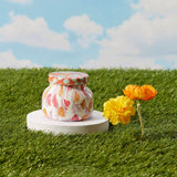 Pineapple Flower Pattern Play Petite Candle