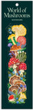 World of Mushrooms Paper Bookmark