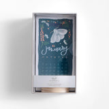 Butterfly Garden 2026 Mini Desk Calendar with Wooden Block