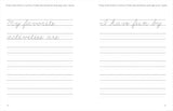 My Cursive Handwriting Workbook: Learn to Write Cursive from A to Z by Crystal Radke