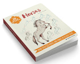 Horses & Ponies: Draw Over 50 Horses and Ponies in 10 Easy Steps (10 Step Drawing) by Justine Lecouffe