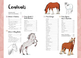 Horses & Ponies: Draw Over 50 Horses and Ponies in 10 Easy Steps (10 Step Drawing) by Justine Lecouffe
