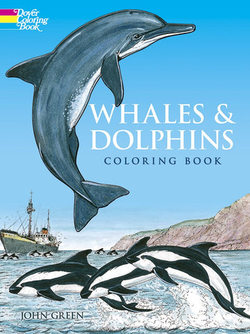 Whales & Dolphins Coloring Book (Dover Sea Life Coloring Book)