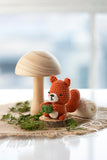 Crochet Forest Critters Amigurumi Kit Squirrel