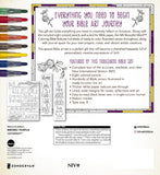 NIV, Beautiful Word Coloring Bible and 8-Pencil Gift Set, Leathersoft, Brown: Hundreds of Verses to Color (Beautiful Word) by Zondervan