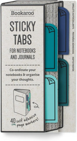 Bookaroo Sticky Tabs - Blues