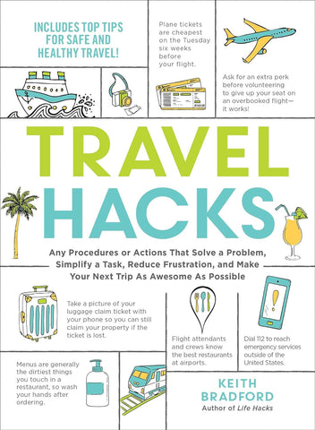 Travel Hacks: Any Procedures or Actions That Solve a Problem, Simplify a Task, Reduce Frustration, and Make Your Next Trip as Awesome