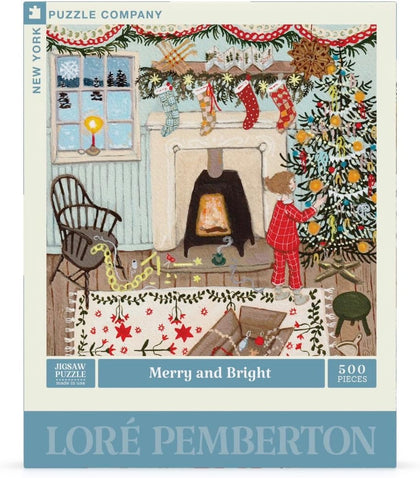 Merry and Bright - Loré Pemberton 500 Piece Puzzle