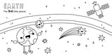 8 Little Planets Coloring Book by Chris Ferrie