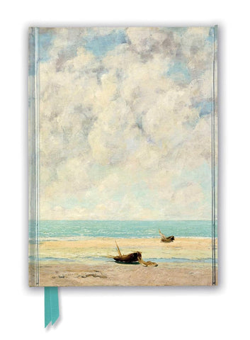 Gustave Courbet: The Calm Sea Foiled Journal (Flame Tree Notebooks)