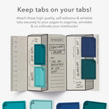 Bookaroo Sticky Tabs - Blues