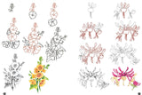 Draw 100: Flowers: From Basic Shapes to Amazing Drawings in Super-Easy Steps