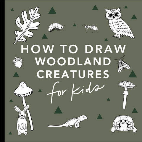 Mushrooms & Woodland Creatures: How to Draw Books for Kids with Woodland Creatures, Bugs, Plants, and Fungi  by Alli Koch