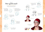 Faces: Draw Over 50 Fabulous Faces in 10 Easy Steps (10 Step Drawing) by Justine Lecouffe