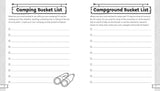 Let's Go Camping: A Journal and Logbook for Kids (Where Should We Camp Next?) by Stephanie and Jeremy Puglisi