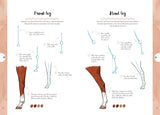 Horses & Ponies: Draw Over 50 Horses and Ponies in 10 Easy Steps (10 Step Drawing) by Justine Lecouffe