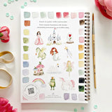 Fairytale Watercolor Workbook by Emily Lex