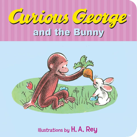 Curious George and the Bunny Board Book by H.A & Margret Rey