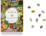 Around the World in 50 Plants 1000 Piece Puzzle: A 1000-Piece Jigsaw Puzzle