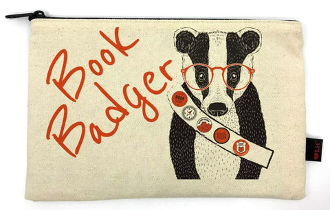 Book Badger Pencil Pouch (Lovelit)