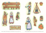 First Thanksgiving Sticker Activity Book (Dover Little Activity Books: Holidays & Celebrations) by Iris Van Rynbach