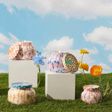 Pineapple Flower Pattern Play Petite Candle