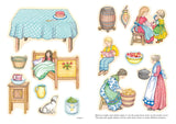 Log Cabin Sticker Activity Book [With Stickers] (Dover Little Activity Books: USA) by Marty Noble