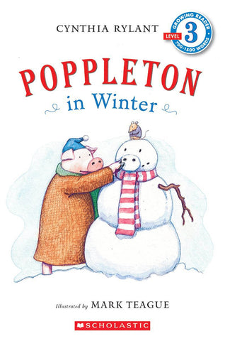 Poppleton in Winter (Scholastic Reader, Level 3) by Cynthia Rylant