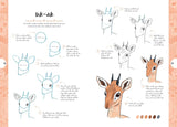 Cute Animals: Draw Over 50 Adorable Animals in 10 Easy Steps (10 Step Drawing) by Justine Lecouffe