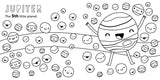 8 Little Planets Coloring Book by Chris Ferrie