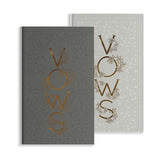 Our Wedding Vows: A Set of Heirloom-Quality Vow Books with Foil Accents and Hand-Drawn Illustrations by Korie Herold