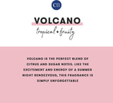 Volcano White Mini Tin Candle