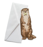 Cutout Otter Best Fishes Card