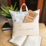 Most Ardently, Reading Pillow, Vintage Ephemera