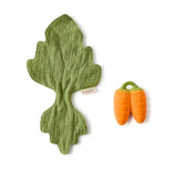 Cathy the Carrot Mini Doudou Baby Teether Toy