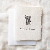 Your Work Matters | Teacher Appreciation Greeting Card