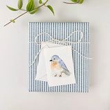 Bluebird Mini Enclosure Notecard by Emily Lex
