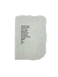 Settled Joy, Original Poem Letterpress Note Card