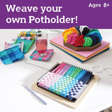 Make Your Own: Potholder Weaving Loom Kit by Mindware