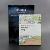 William Shakespeare: Hamlet Map (Paris Grafik's Literary Map) by Martin Theland
