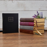 The Prayer Bible: Pray God's Word Cover to Cover (NKJV, Brown Leathersoft, Red Letter, Comfort Print)