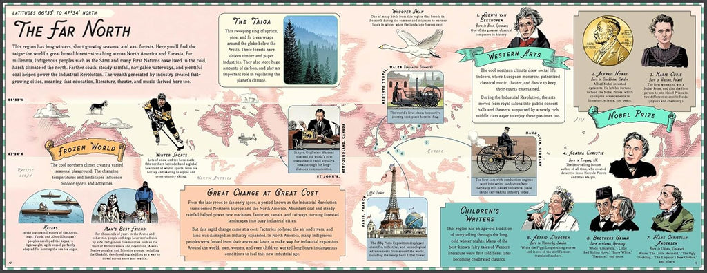 Remarkable Maps: Latitude: The Story of Civilization from North to Sou ...