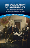 The Declaration of Independence and Other Great Documents of American History: 1775-1865 (Dover Thrift Editions: American History)