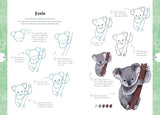 Cute Animals: Draw Over 50 Adorable Animals in 10 Easy Steps (10 Step Drawing) by Justine Lecouffe