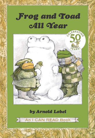 Frog and Toad All Year by Arnold Lobel (I Can Read Level 2)