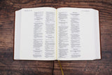 Amplified Journal the Word Bible, Leathersoft, Brown: Reflect, Take Notes, or Create Art Next to Your Favorite Verses by Zondervan
