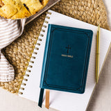 NKJV, Reference Bible, Compact, Leathersoft, Teal, Red Letter Edition, Comfort Print: Holy Bible, New King James Version by Thomas Nelson