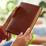 Noteworthy New Testament: Read and Journal Through the New Testament in a Year (NKJV, Brown Leathersoft, Comfort Print)