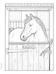Creative Haven Great Horses Coloring Book (Adult Coloring Books: Animals)