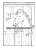 Creative Haven: Great Horses Coloring Book (Adult Coloring Books: Animals)